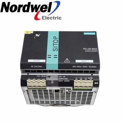Siemens 6EP1 436-3BA00 / 6EP1436-3BA00 Power Supply – Used, Fully Functional