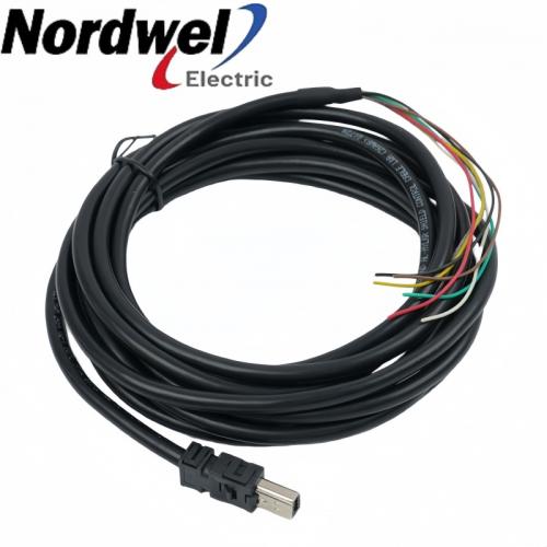 Mitsubishi Electric MR-D05UDL3M-B three metre STO cable for CN8 connector
