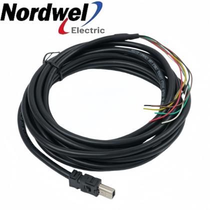 Mitsubishi Electric MR-D05UDL3M-B three metre STO cable for CN8 connector
