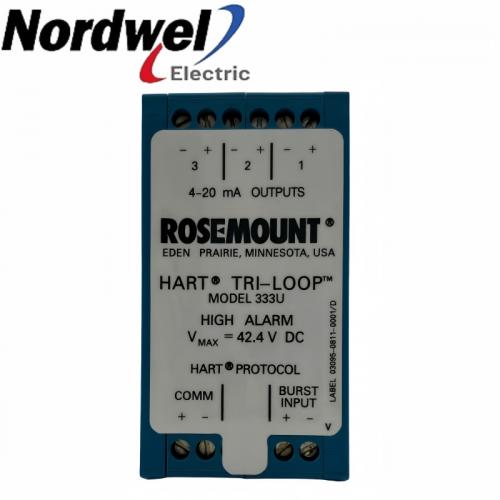 333U Rosemount 333 HART Tri-Loop Signal Converter