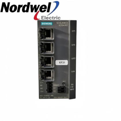 6GK5204-0BA00-2BA3 SCALANCE X204IRT Managed Real-Time Ethernet Switch