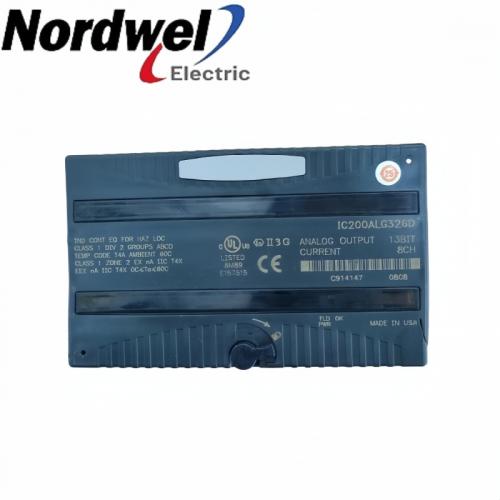 IC200ALG326K VersaMax Eight-Channel Current Analog Output Module