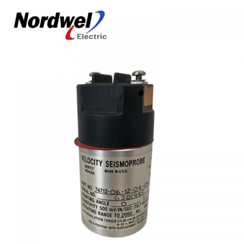 74712-06-12-04-04 High-Temperature Two-Wire Seismoprobe Velocity Transducer