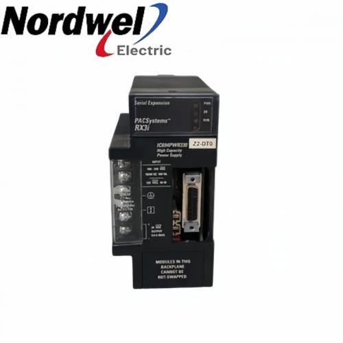 General Electric IC694PWR330A high-capacity AC/DC rack power supply product image