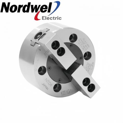 Kitagawa NT04 2-jaw closed-centre power chuck product image
