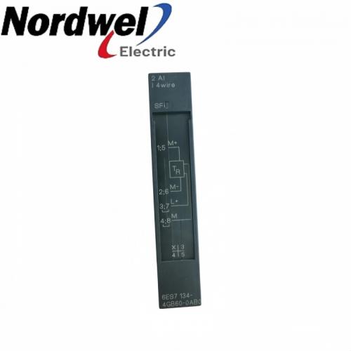Siemens 6ES7134-4GB60-0AB0 two-channel high-speed four-wire current analog input module product image
