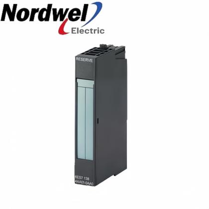 Siemens 6ES7138-4AA01-0AA0 ET 200S 15 mm Reserve Module Pack product image