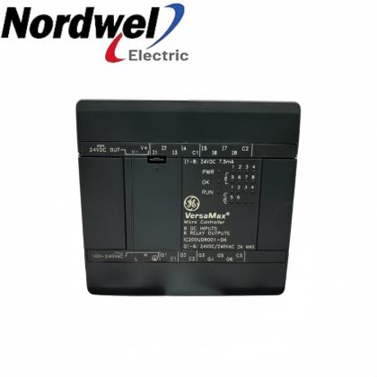 General Electric IC200UDR001 14-point relay-output micro controller product view