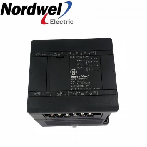 General Electric IC200UDR003 14-point relay-output micro controller product view