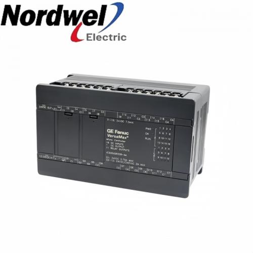 General Electric IC200UDR228 28-point DC-powered mixed relay/transistor micro controller product image