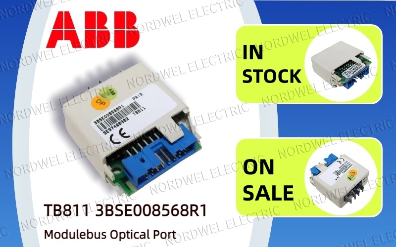 How Does the ABB TB811 3BSE008568R1 Modulebus Optical Port Enhance Industrial Communication?