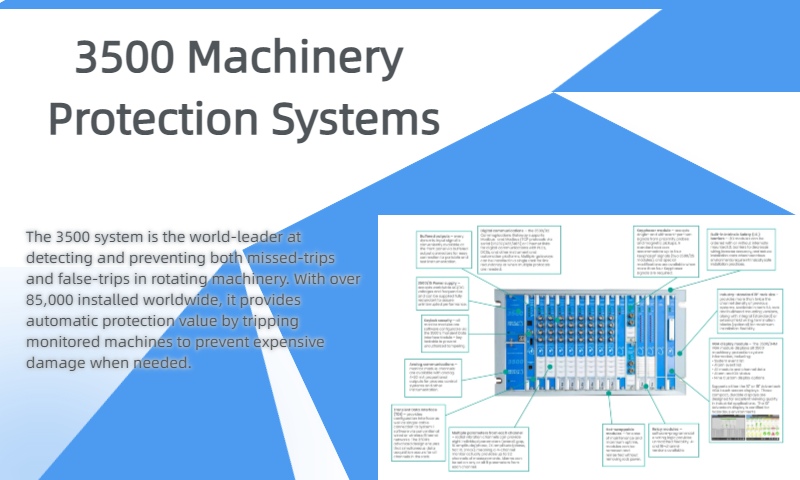 Bently Nevada 3500 System Provides Superior Protection for Critical Industrial Equipment