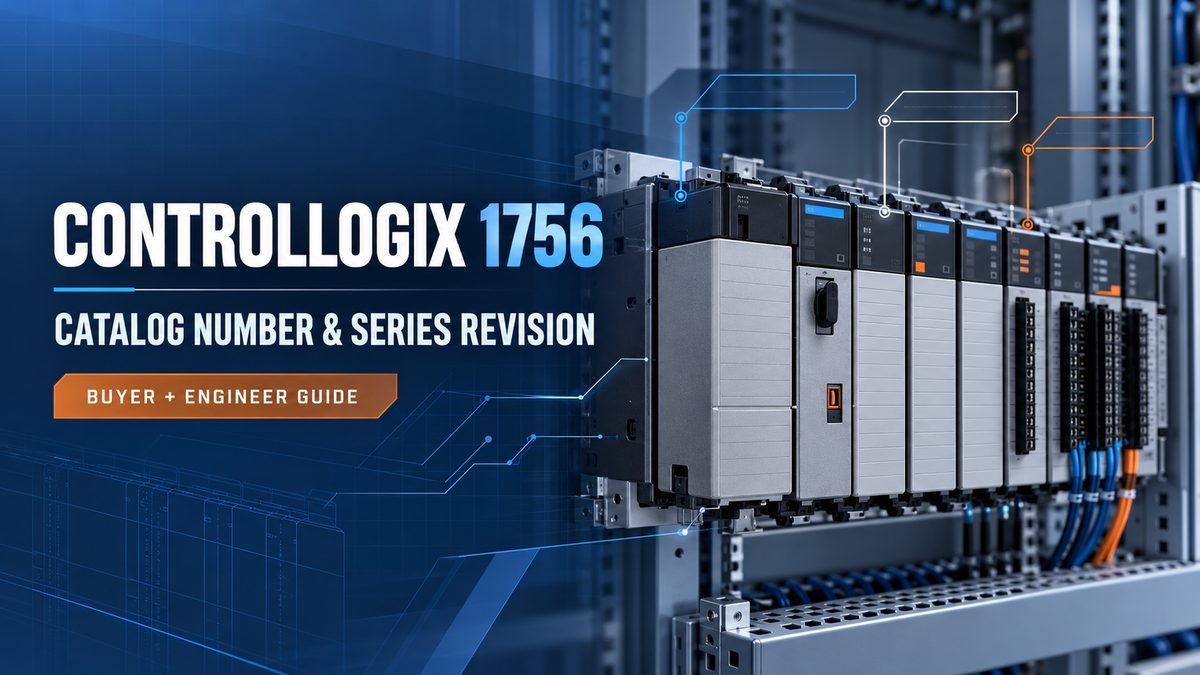 Allen-Bradley 1756 ControlLogix Catalog Number and Series Revision Explained