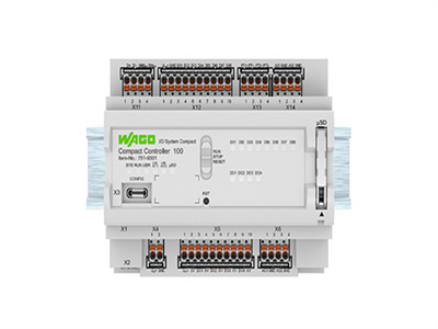 WAGO Combines PLC and Remote I/O into Compact Controller