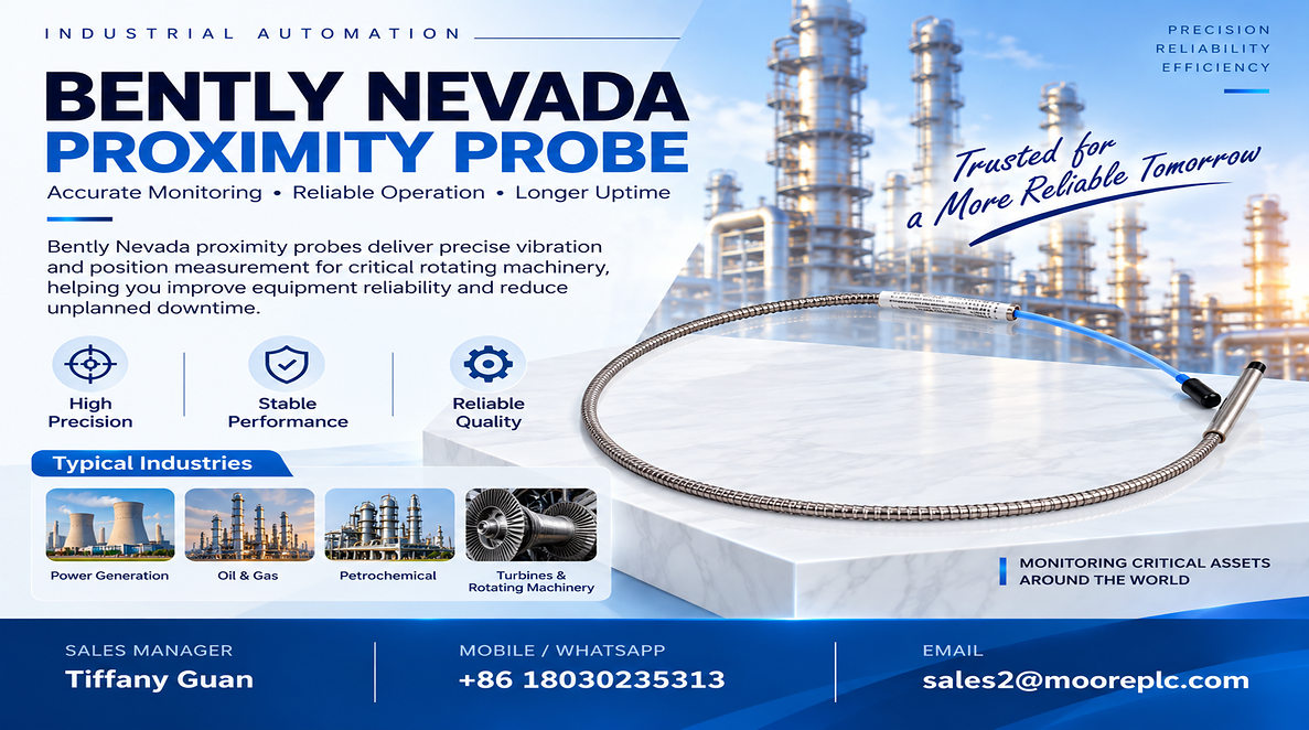 Bently Nevada 330102-04-16-10-02-00 Armored 8 mm Proximity Probe: Reliable Shaft Vibration Data for Predictive Maintenance